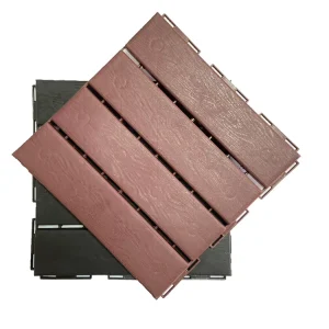 Interlocking Outdoor Patio Decking Tiles for Backyard Balcony Garden Ground