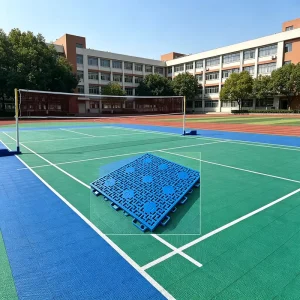 Interlocking Outdoor Pickleball Club Flooring