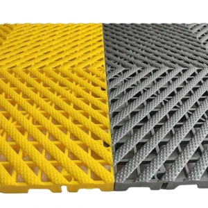 Interlocking Outdoor Sports Venue Floor Tiles Portable PP Plastic Modular Garage Flooring