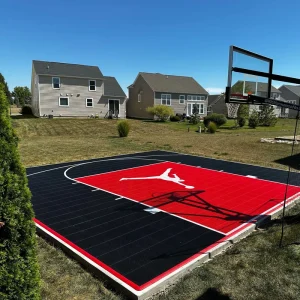 Interlocking Outdoor and Indoor Mobile Basketball Court Flooring Tiles for Sports Clubs