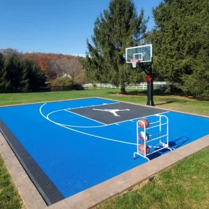 Interlocking PP Basketball Court Surface Tiles