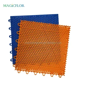 Interlocking PP Floor Tiles for Garages, Workshops, and Volleyball Sports