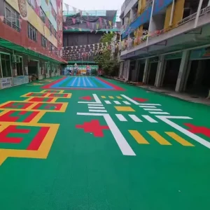 Interlocking PP Movable Basketball Court Tiles for Outdoor Sports Flooring