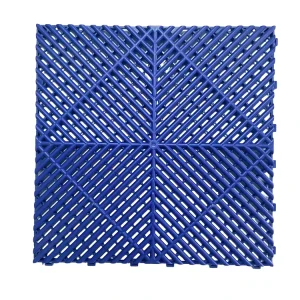 Interlocking PP Plastic Floor Tiles for Indoor Car Wash and Detailing Garages