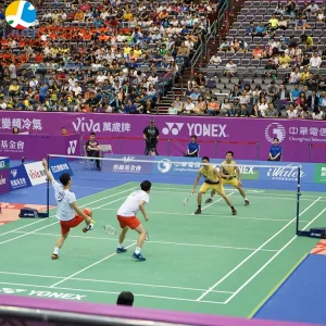 Interlocking PP Sports Flooring Tiles, Non-Slip, Sports Courts