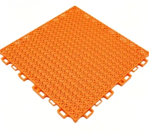 Interlocking PP Sports Flooring Tiles for Indoor Badminton, Tennis Courts and so on