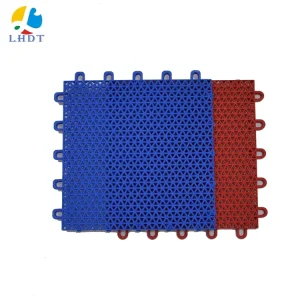 Interlocking PP Sports Flooring for Indoor Multi-Purpose Courts