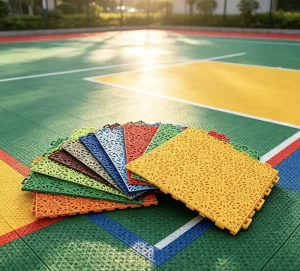 Interlocking PP Suspended Floor Tiles for Indoor and Outdoor Sports Venues, Playgrounds, and Courts