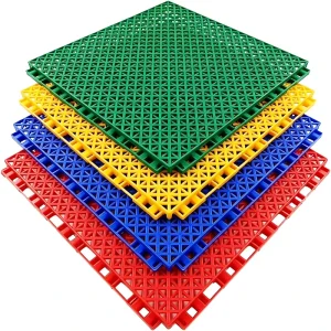 Interlocking PP Suspended Sports Flooring Durable Outdoor and Indoor Tiles for Basketball Tennis Playground and Kindergarten Use