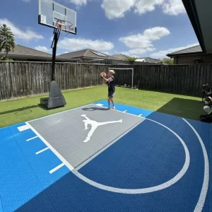 Interlocking PVC Indoor Outdoor Sport Court Tiles for Pickleball Tennis Basketball