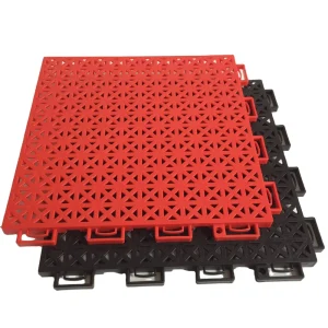 Interlocking Polypropylene Mat Tiles for Gym and Hotel Flooring