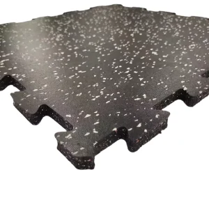 Interlocking Puzzle Rubber Tiles for Indoor Gym Flooring