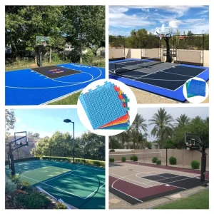 Interlocking Rover Plastic PP Basketball Outdoor Flooring Tiles Anti Slip Eco Friendly 10 Year Warranty