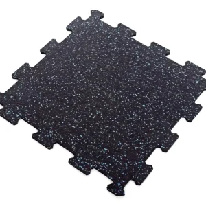 Interlocking Rubber Gym Floor Mat Indoor Puzzle Tiles