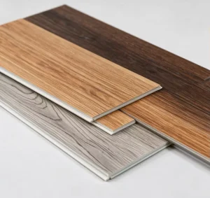 Interlocking SPC Rigid Vinyl Flooring 4mm 5mm 6mm 7mm 8mm Waterproof Wood Grain Click Lock Plank for Home Hotel Decoration