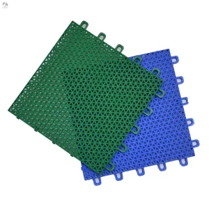 Interlocking Sports Backyard Basketball Court Flooring Tiles pp Mat Surfaces