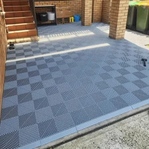 Interlocking Sports Floor Tiles for Garages Exhibition Modular