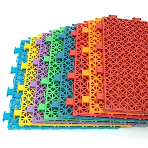 Interlocking Sports Flooring PP Outdoor Floor Court