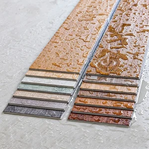 Interlocking Stone Crystal SPC Click-Lock Stone Plastic Flooring for Home Renovation