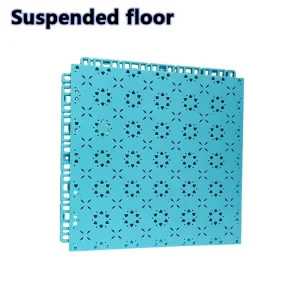 Interlocking Suspended Flooring for Basketball and Badminton Courts