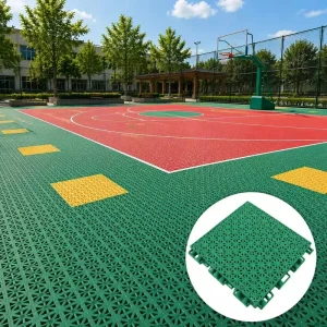 Interlocking Waterproof Floor Tiles for Preschool Playgrounds, Sports and Recreation