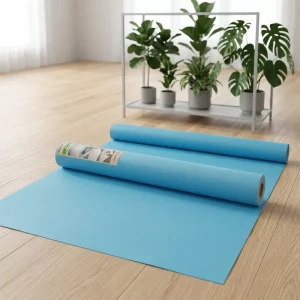 JSK 160gsm Polyethylene Medium Weight Laminated Embossed Self Adhesive Non woven Fabric Floor Protective Felt Flooring
