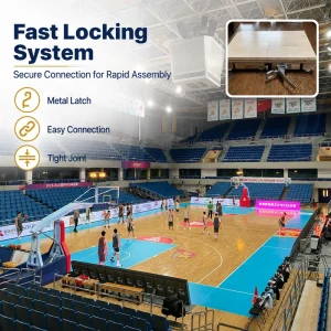Joint Protection Injury Prevention Acoustic Silent Non-slip Basketball Dance Studio Yoga Room School Training Hall Interlocking