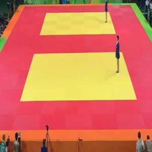 Judo Training Roll Mat-Waterproof Breathable Comfortable Martial Arts Mat for BJJ & Jiu-Jitsu