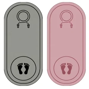 Jump Rope Mat High Density TPE Shock Absorbing Soundproof Anti-Slip Silent Waterproof 0.6/0.8 cm Thick