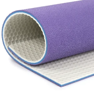 KADIA KD808 PVC Indoor Durable Anti Slip BWF Sports Flooring 4.5mm Eco Friendly Shock Absorption