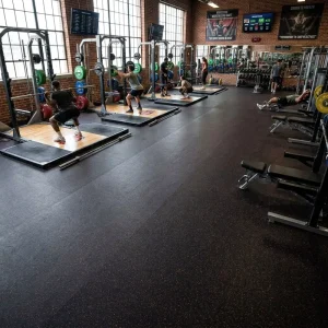 Kadia Green Valley Custom Non-Toxic Heavy Duty Outdoor Gym SBR Rubber Flooring Mats Eco-Friendly Anti-Slip 5-Year