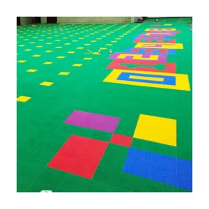 Kids’ Pickleball Court Affordable Basketball Tiles for Active Sports with an Affordable Pickleball Court Plastic Flooring Court