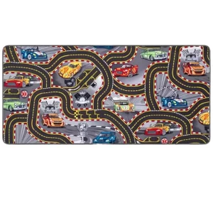 Kids Soft Puzzle Floor Mat Game City Traffic Kindergarten Early Education Center Crawling Anti Slip Non Toxic Crystal Fleece