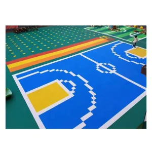Kindergarten Outdoor Suspended Flooring – Safe and Environmentally Friendly Interlocking Flooring