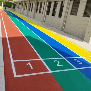 Kindergarten Runway Eco-friendly Durable Rubber Granules EPDM Running Track High Elastic Crumb UV-resistant Shock-absorption