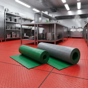 Kitchen Rubber Seal Floor Mat Wear-Resistant Anti-Slip Easy to Clean Low Price Cutting Service Available