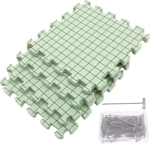 Knitting Blocking Mats 32*32*1.9 cm Per Piece, 9 Pieces Per Set, OEM Color and Thickness