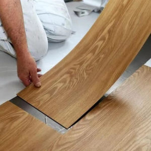 LVT Waterproof Eco-Friendly Vinyl Flooring for Hospital Hotel Gym Installation Modern Design