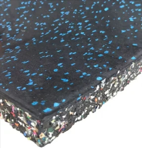 Latest High Quality 15mm-30mm Rubber Floor Mats Rubber Gym Flooring Composite Rubber Mat