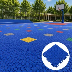 Letter Pattern Interlocking Sports Flooring Tiles for Children’s Playgrounds and Educational Activity Areas