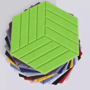 Lightweight Installation Beautiful and Durable Environmentally Friendly Sound Absorbing Panel Board
