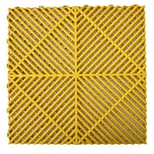 Lightweight PP Suspended Flooring Interlock Tiles with Easy Disassembly for Garage and Car Wash