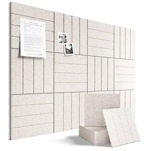 Linear Groove PET Acoustic Panels Wall Decor for Hotels Schools Bedrooms with Graphic Design Solutions
