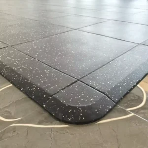 Low MOQ Durable Non Slip Waterproof Rubber Flooring for Gym Hall Garden Strength Area Deadlift Platform Floor Mats