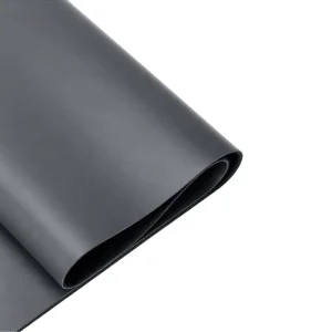 Low MOQ High Quality Dark Gray 5mm Natural PU Rubber Yoga Mat Private Packaging for Exercise