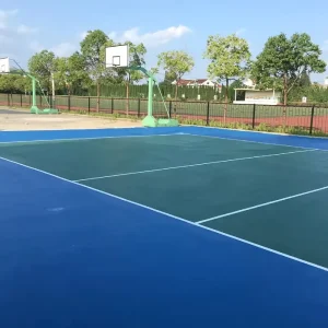 Low Maintenance High Density Fireproof Silicone Indoor Sports Yard for Correctional Facility with 1 Year Lifetime