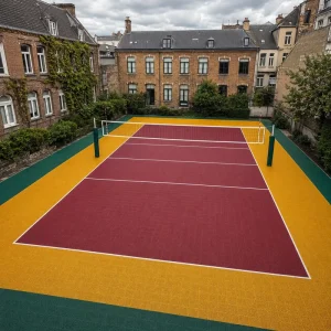 Low Maintenance PP Volleyball Floor Tiles for Commercial Court Renovation and Facility Upgrades