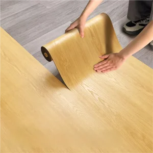 Luxury Laminated Self Adhesive PVC Wood Plastic Floor Sticker Waterproof Peel and Stick Marble Flooring PVC Floor Tiles