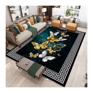 Luxury Large Size Modern Living Room Floor Mat Custom Logo Soft Non-slip Area Rug for Home Tearoom Hallway Hotel Corridor Stairs