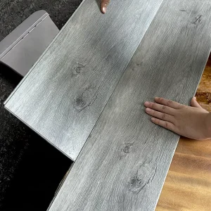 Luxury PVC Vinyl Floor Decking Click Spc Flooring Home Decoration Wood Look Porcelain Tiles Marble Plastic Color